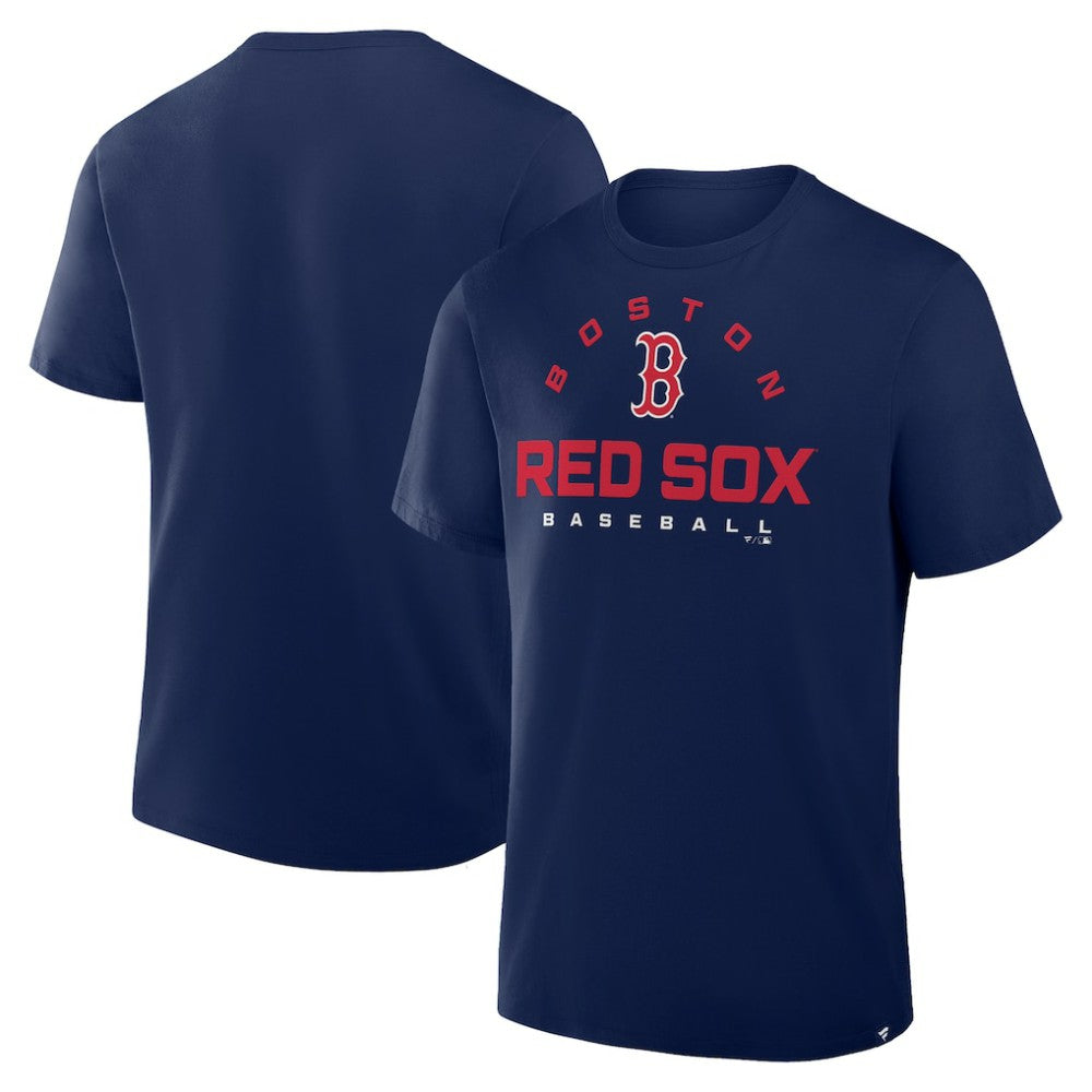 Boston Red Sox Fanatics Clubhouse Legacy Primary Play T-Shirt - Navy T-shirts