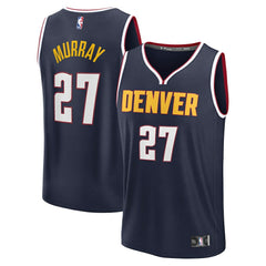 NBA Jamal Murray Denver Nuggets Fast Break Replica Player Jersey sale - Icon Editi- Navy