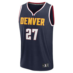 NBA Jamal Murray Denver Nuggets Fast Break Replica Player Jersey sale - Icon Editi- Navy