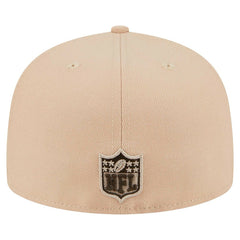 Pittsburgh Steelers New Era Candied Pecan 59FIFTY Fitted Hat Tan