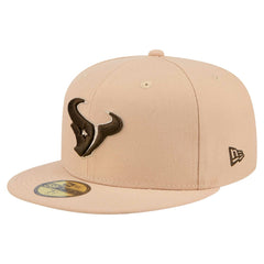 Houston Texans New Era Candied Pecan 59FIFTY Fitted Hat Tan
