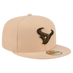 Houston Texans New Era Candied Pecan 59FIFTY Fitted Hat Tan