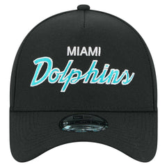 Miami Dolphins New Era Smith 9FORTY Adjustable hat Black