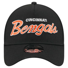 Cincinnati Bengals New Era Smith 9FORTY Adjustable hat Black
