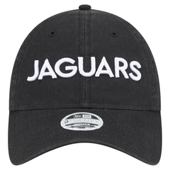 Jacksonville Jaguars New Era Women's Cece 9TWENTY Adjustable Hat Black