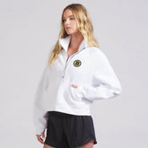 NHL Boston Bruins lululemon Women's Scuba Oversized Half Zip Top - White