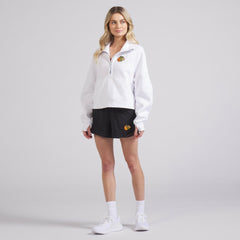 NHL Chicago Blackhawks lululemon Women's Scuba Oversized Half Zip Top - White