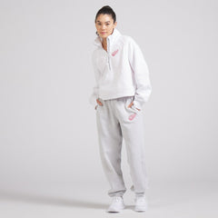 NHL Detroit Red Wings lululemon Women's Scuba Oversized Half Zip Top - White