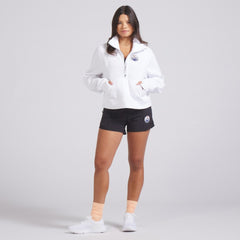 NHL Edmonton Oilers lululemon Women's Scuba Oversized Half Zip Top - White