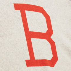 Baltimore Orioles Mitchell & Ness Retro Pullover Sweater - Cream Pullover