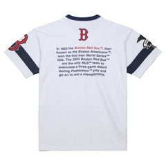 Boston Red Sox Mitchell & Ness Cooperstown Collection Team Origins Premium T-Shirt - White T-shirts
