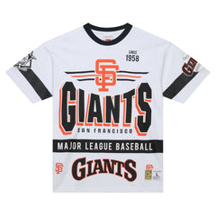 San Francisco Giants Mitchell & Ness Cooperstown Collection Team Origins Premium T-Shirt - White T-shirts