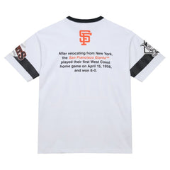 San Francisco Giants Mitchell & Ness Cooperstown Collection Team Origins Premium T-Shirt - White T-shirts