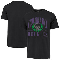 Colorado Rockies '47 Pitchout Franklin T-Shirt - Black T-shirts