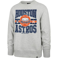Houston Astros '47 Letters Headline Pullover Sweatshirt - Gray Pullover