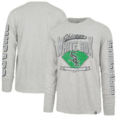 Chicago White Sox '47 Fair Ball Franklin Long Sleeve T-Shirt - Gray T-shirts