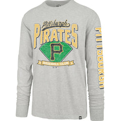 Pittsburgh Pirates '47 Fair Ball Franklin Long Sleeve T-Shirt - Gray T-shirts