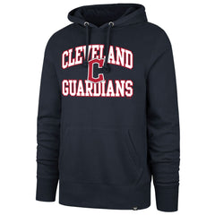 Cleveland Guardians '47 Velocity Headline Pullover Hoodie - Navy Hoodies