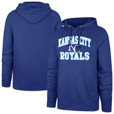 Kansas City Royals '47 Velocity Headline Pullover Hoodie - Royal Hoodies