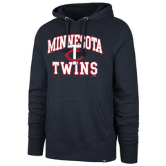 Minnesota Twins '47 Velocity Headline Pullover Hoodie - Navy Hoodies