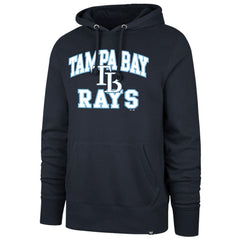 Tampa Bay Rays '47 Velocity Headline Pullover Hoodie - Navy Hoodies