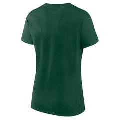 NHL Minnesota Wild Logo Athletic Women's Unrivaled T-Shirt - Green