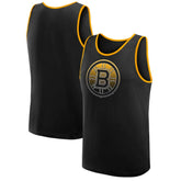 NHL Boston Bruins Logo Athletic Unmatched Success Tank Top - Black