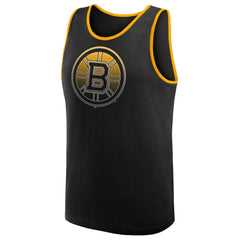 NHL Boston Bruins Logo Athletic Unmatched Success Tank Top - Black