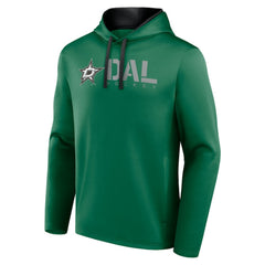 NHL Dallas Stars Logo Athletic Head Start Pullover Hoodie - Kelly Green