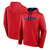 NHL Washington Capitals Logo Athletic Head Start Pullover Hoodie - Red