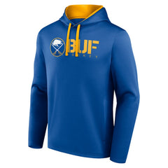 NHL Buffalo Sabres Logo Athletic Head Start Pullover Hoodie - Royal