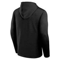 NHL Boston Bruins Logo Athletic Head Start Pullover Hoodie - Black