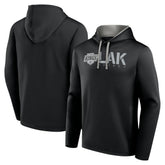 NHL Los Angeles Kings Logo Athletic Head Start Pullover Hoodie - Black