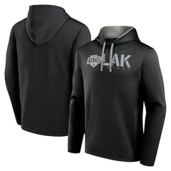 NHL Los Angeles Kings Logo Athletic Head Start Pullover Hoodie - Black