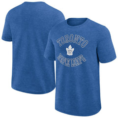 NHL Toronto Maple Leafs Logo Athletic Success T-Shirt - Heather Blue