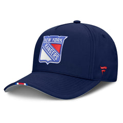 NHL New York Rangers Fanatics 2025 NHL Draft Authentic Pro On-Stage Podium A-Frame Adjustable Hat - Navy