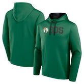 Boston Celtics Logo Athletic Head Start Pullover Hoodie Kelly Green