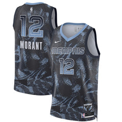 NBA Ja Morant Memphis Grizzlies Unisex 2025 Select Series Swingman Player Jersey - Navy