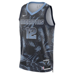 NBA Ja Morant Memphis Grizzlies Unisex 2025 Select Series Swingman Player Jersey - Navy