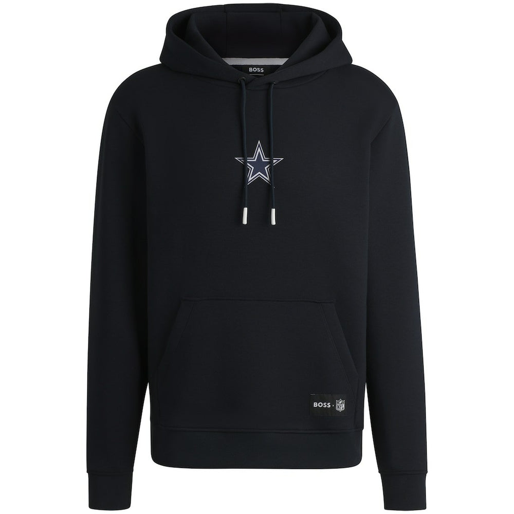 Dallas Cowboys Hugo Boss Unisex Woodson Tri-Blend Hoodie Navy