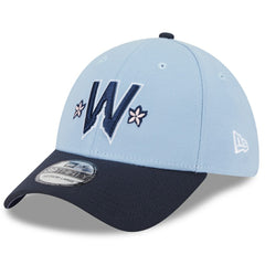 Washington Nationals New Era 2025 City Connect 39THIRTY Flex Hat - Light Blue/Navy Hats