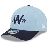 Washington Nationals New Era 2025 City Connect 9FORTY M-Crown Adjustable Hat - Light Blue/Navy Hats