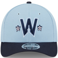 Washington Nationals New Era 2025 City Connect 9FORTY M-Crown Adjustable Hat - Light Blue/Navy Hats