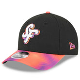 San Francisco Giants New Era 2025 City Connect 9FORTY M-Crown Adjustable Hat - Black/Orange Hats