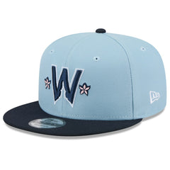 Washington Nationals New Era 2025 City Connect 9FIFTY Snapback Hat - Light Blue/Navy Hats