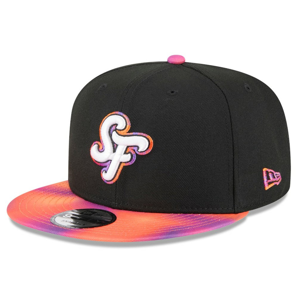 San Francisco Giants New Era 2025 City Connect 9FIFTY Snapback Hat - Black/Orange Hats