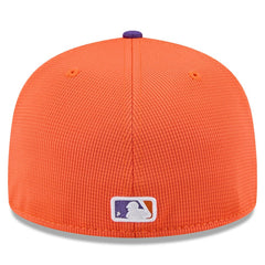 San Francisco Giants New Era 2025 City Connect Batting Practice 59FIFTY Fitted Hat - Orange/Purple Hats