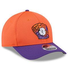 San Francisco Giants New Era 2025 City Connect Batting Practice 9FORTY Adjustable Hat - Orange/Purple Hats