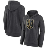 NHL Vegas Golden Knights Women's Primary Logo Pullover Hoodie - Charcoal