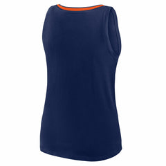 Houston Astros Logo Athletic Women's Stellar Win V-Neck Tank Top - Navy Tanks